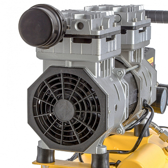 Компрессор DLS950/24 безмаслянный малошумный 950 Вт, 165 л/мин, ресивер 24 л Denzel - фото 10