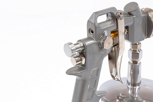 Фото 5 товара Краскораспылитель пневм. с нижним бачком V 1, 0 л, сопло D 1.2, 1.5 и 1.8 мм Matrix