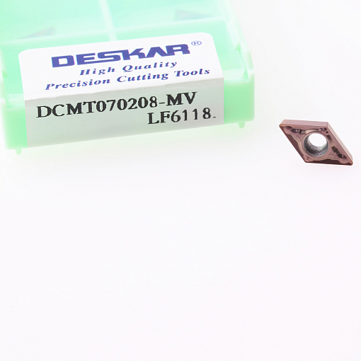 Фото 2 товара DCMT070208 MV LF6118 токарная пластина Deskar