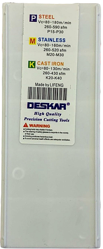 Фото 7 товара 22ER 4.5 ISO LDA резьбовая пластина Deskar