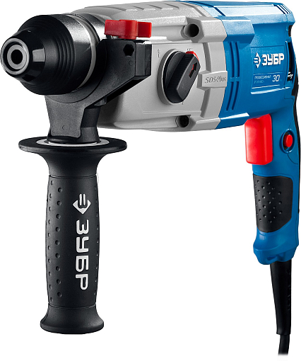 Фото 1 товара Перфоратор горизонтальный ЗП-30-900 К Профессионал ЗУБР 900 Вт, 0-1000 об/мин, 0-5500 уд/мин, кейс