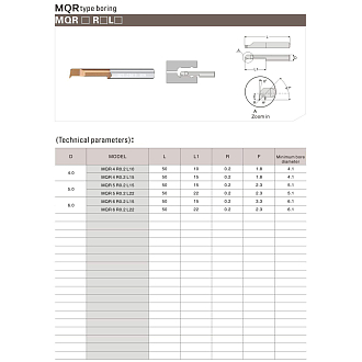 MQR 4 R0.2 L15 минирезец Deskar - фото 2
