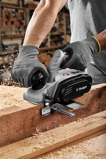 Фото 6 товара ЗУБР 750 Вт, 16000 об/мин, 82 мм, рубанок ЗР-750-82 Мастер