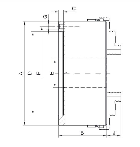 Фото 1 товара Токарный патрон 4605-400
