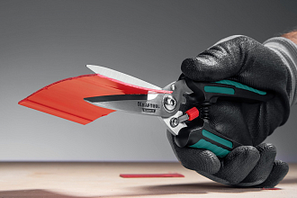 Многоцелевые технические ножницы KRAFTOOL 23201 ALLIGATOR 200 мм - фото 8