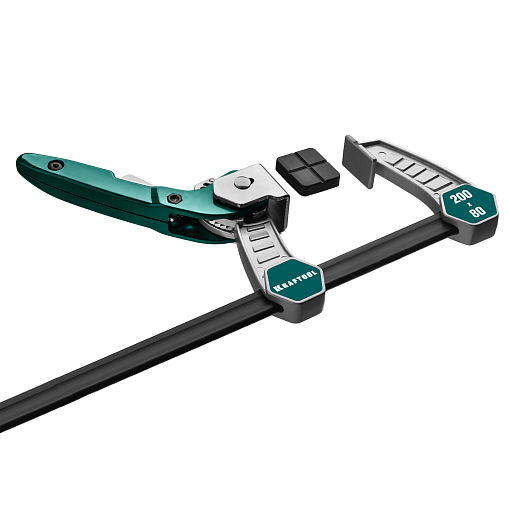 Фото 4 товара Струбцина 200х80 мм, быстрозажимная KL-20/8, Kraftool