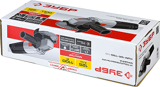 ЗУБР 1100 Вт, 125*22,2 мм, углошлифовальная машина (болгарка) УШМ-125-1100 ТМ3 Мастер - фото 5