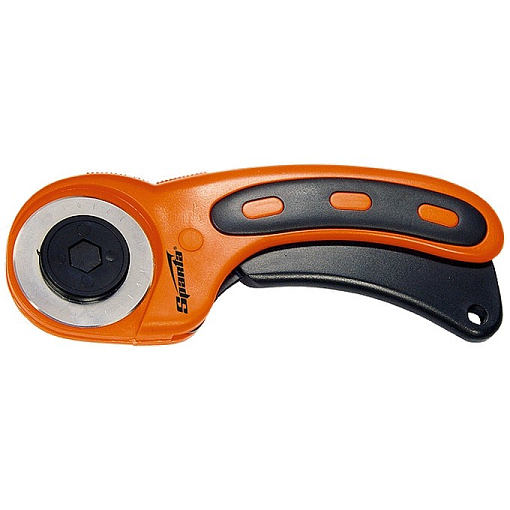 Фото 0 товара Нож, 45 мм, вращающееся лезвие ролик, пистолетного типа Sparta