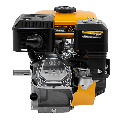 Фото 7 товара Двигатель бензиновый RX-17K, 7 л.с., 212 см3, горизонтальный вал шпонка 19 мм Denzel