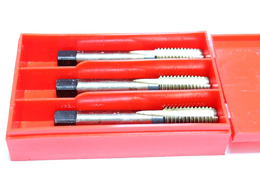 Фото 1 товара Метчик дюймовый BSW 3/4" (W 3/4") HSS-E TITEX PLUS (комплект из 3-х шт)