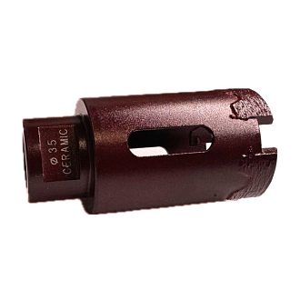 Сверло алмазное DDR-W 35D-16L-2.6T-M14-45L "Shiny Ultra Speed" Elsilber - фото 2