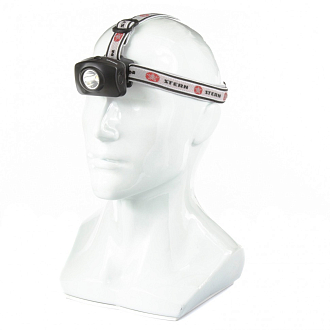 Фонарь наголовный, светодиодный, 1 super Led, 3 х ААА Stern - фото 1