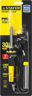 STAYER 30 Вт, 220 В, конус, двухкомпонентная рукоятка, электропаяльник Proterm 55300-30 Professional - фото 2