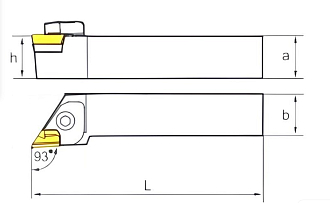 CKJNL3232P16 державка для наружного точения Sant - фото 2