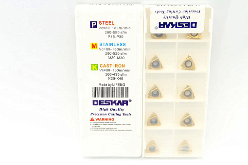 Фото 3 товара 11IR 2.0 ISO LDC резьбовая пластина Deskar