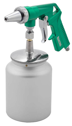 Фото 0 товара Пистолет пескоструйный с нижним бачком KRAFTOOL EXPERT QUALITAT 06583 рабочее давление 5 бар