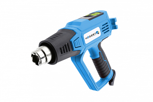 Фото 0 товара Промышленный фен: 250 л/мин / 50°C, 100°C, 150°C, 250°C, 350°C, 450°C;
скорость II: 550 л/мин / 100°C, 200°C, 300°C, 400°C, 500°C, 600°C; HOEGERT