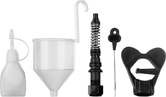 ЗУБР 120 Вт, плунжерный, краскопульт электрический ЗКПЭ-120 Мастер - фото 8