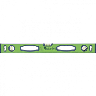 Уровень алюминиевый УСМ-0,5-400, фрезерованный, 3 глазка, магн., 400 мм Сибртех - фото 1