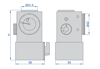 Прибор для установки нуля, INSIZE - фото 2