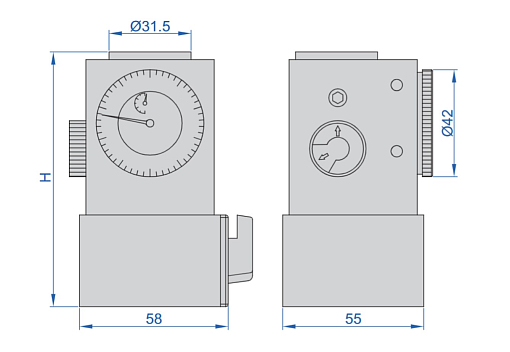 Фото 1 товара Прибор для установки нуля, INSIZE