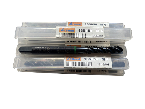 Фото 2 товара Метчик М 6х1 м/р для глухих отверстий HSS-E Форма С Garant