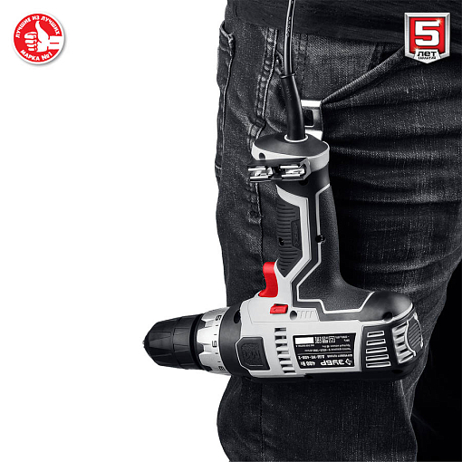 Фото 6 товара ЗУБР 400 Вт, 0-750 об/мин, дрель-шуруповерт сетевая ДШ-М1-400 Мастер