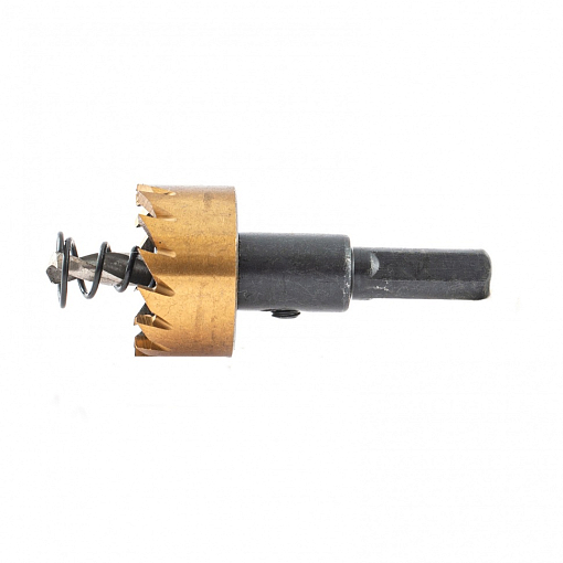 Фото 0 товара Коронка по металлу HSS, 25 мм, нитридтитановое покрытие Denzel