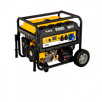 Генератор бенз. PS 80 EA, 8.0 кВт, 230 В, 25 л, коннектор автоматики Denzel - фото 5