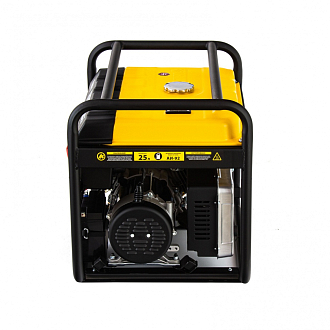 Генератор бензиновый PS 80 E-3, 6.5 кВт, 400 В, 25 л, электростартер Denzel - фото 3