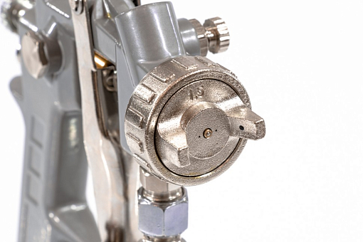 Фото 5 товара Краскораспылитель пневм. с нижним бачком V 0,75 л, сопло D 1.2, 1.5 и 1.8 мм Matrix