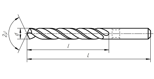Фото 1 товара Сверло 15,0х83х133 твердосплавное ц/х ВК8 TiALN Sekira
