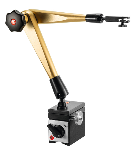 Фото 1 товара гидр. магн. измер. штатив (с опорой) с гидравлической точной регулировкой на опоре 400 мм