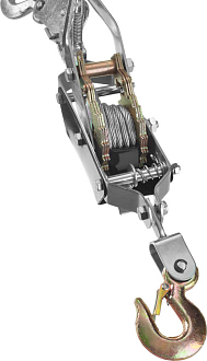 Лебедка ручная рычажная MIRAX 43130-1.5 1,5 т, 1,8 м - фото 3