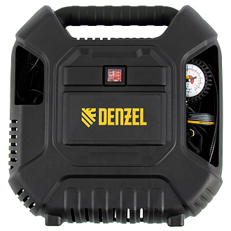 Компрессор воздушный DL1100 1.1 кВт, 180 л/мин, с набором аксессуаров Denzel - фото 2