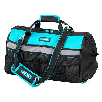 Сумка для инструмента, 500х280х290мм, выдвижная рукоятка, колеса, наплечный ремень Gross - фото 2