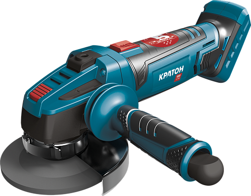 Фото 0 товара Угловая шлифмашина аккумуляторная КРАТОН AG18DC-125-OFA (без АКБ и ЗУ)