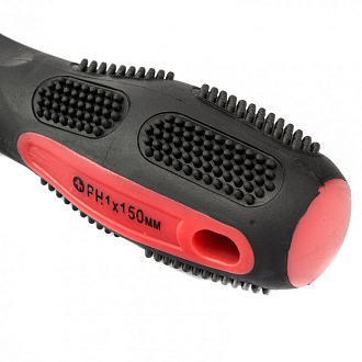 Отвертка Anti-Slip, PH1 х 150 мм, CrV, двухкомпонентная рукоятка Matrix - фото 3