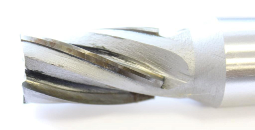 Фото 1 товара Фреза твердосплавная концевая 22х58х183 к/х z=4 КМ4 с винтовыми пластинами Т5К10 Sekira