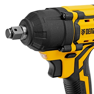 Гайковерт ударный аккумуляторный бесщет. CIWH-BL-20-500, Li-Ion, 20 В, Denzel - фото 3