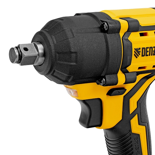 Фото 2 товара Гайковерт ударный аккумуляторный бесщет. CIWH-BL-20-500, Li-Ion, 20 В, Denzel