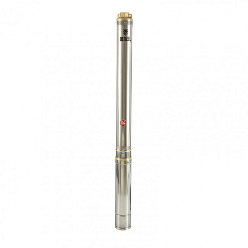 Фото 1 товара Скважинный насос DWC-4-140, центробежный, d 4 , 2000 Вт, 6000 л/ч, напор 140 м Denzel