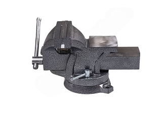 Тиски слесарные, 100 мм, поворотные  - фото 3