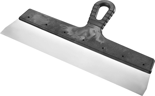 Фото 0 товара Шпатель фасадный СИБИН 350 мм, нержавеющая полотно, пластмассовая рукоятка, 10079-350_z01