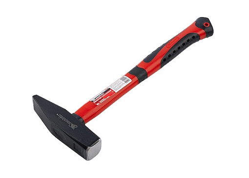 Фото 1 товара Молоток слесарный, 600 г, фибергласовая обрезин. рукоятка Matrix