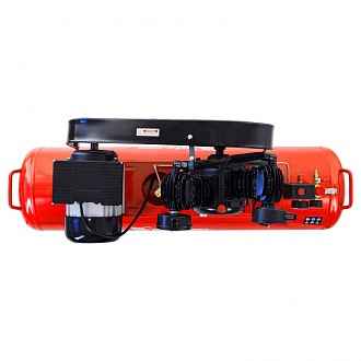 Компрессор воздушный ременный привод КР2500/80, 2,5 кВт, 80 литров, 420 л/мин МТХ - фото 6