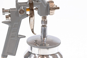 Краскораспылитель пневм. с нижним бачком V 1, 0 л, сопло D 1.2, 1.5 и 1.8 мм Matrix - фото 4