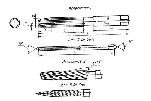 Фото 1 товара Развертка 3,5 №2 ручная ц/х