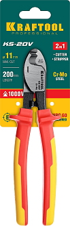 Кабелерез диэлектрический KS-20V 23333-20V KRAFTOOL 210 мм, до 11 мм - фото 5