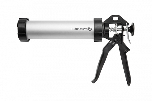 Фото 0 товара Пистолет для герметика с алюминиевой тубой, 300 мл HOEGERT